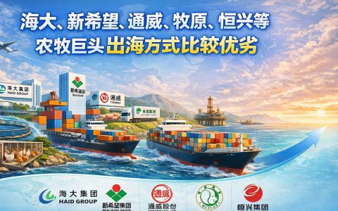 【出海】海大、新希望、通威、牧原、恒兴等农牧巨头出海方式优劣比较