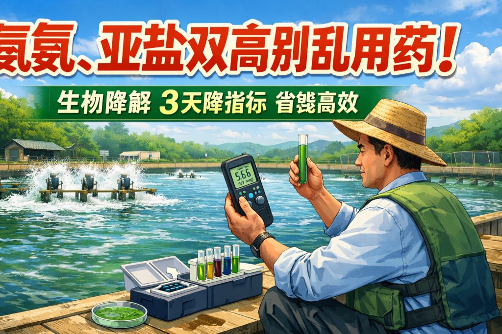 氨氮、亚盐双高别乱用药