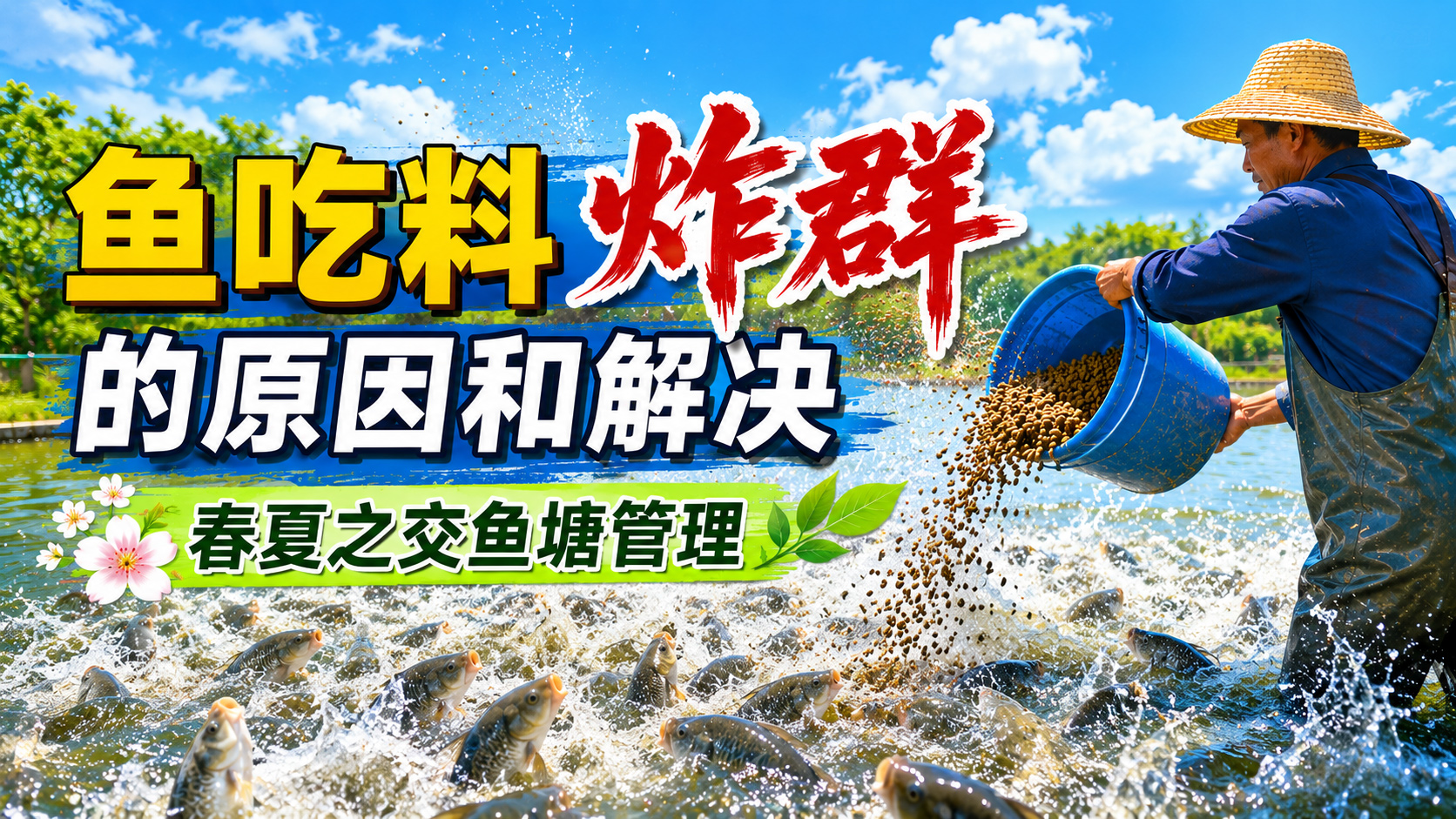 鱼吃料炸群的原因和解决